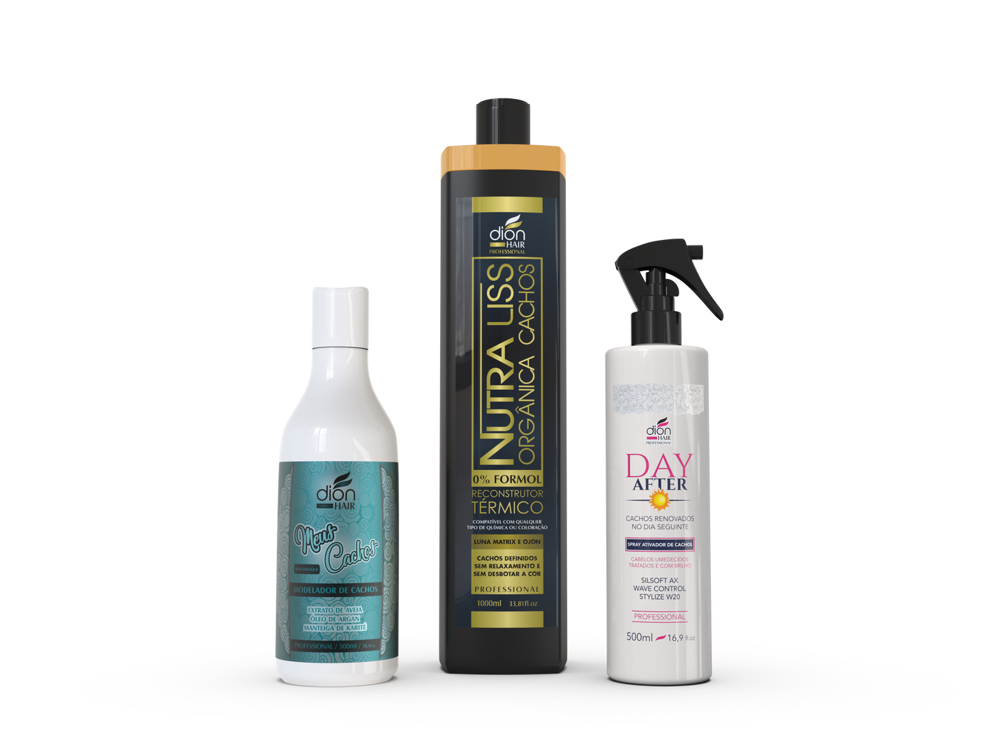 Nutra Liss Orgânica Cachos +creme + Spray