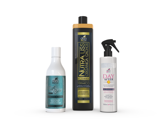 Nutra Liss Orgânica Cachos +creme + Spray
